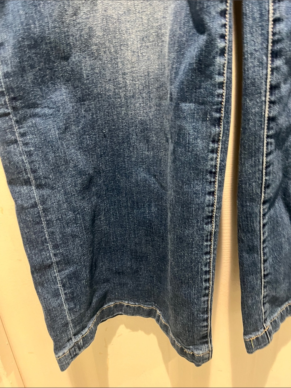 Flamingals Flared Wide-Leg Women's Jeans - Blue NWT - Picture 8 of 10